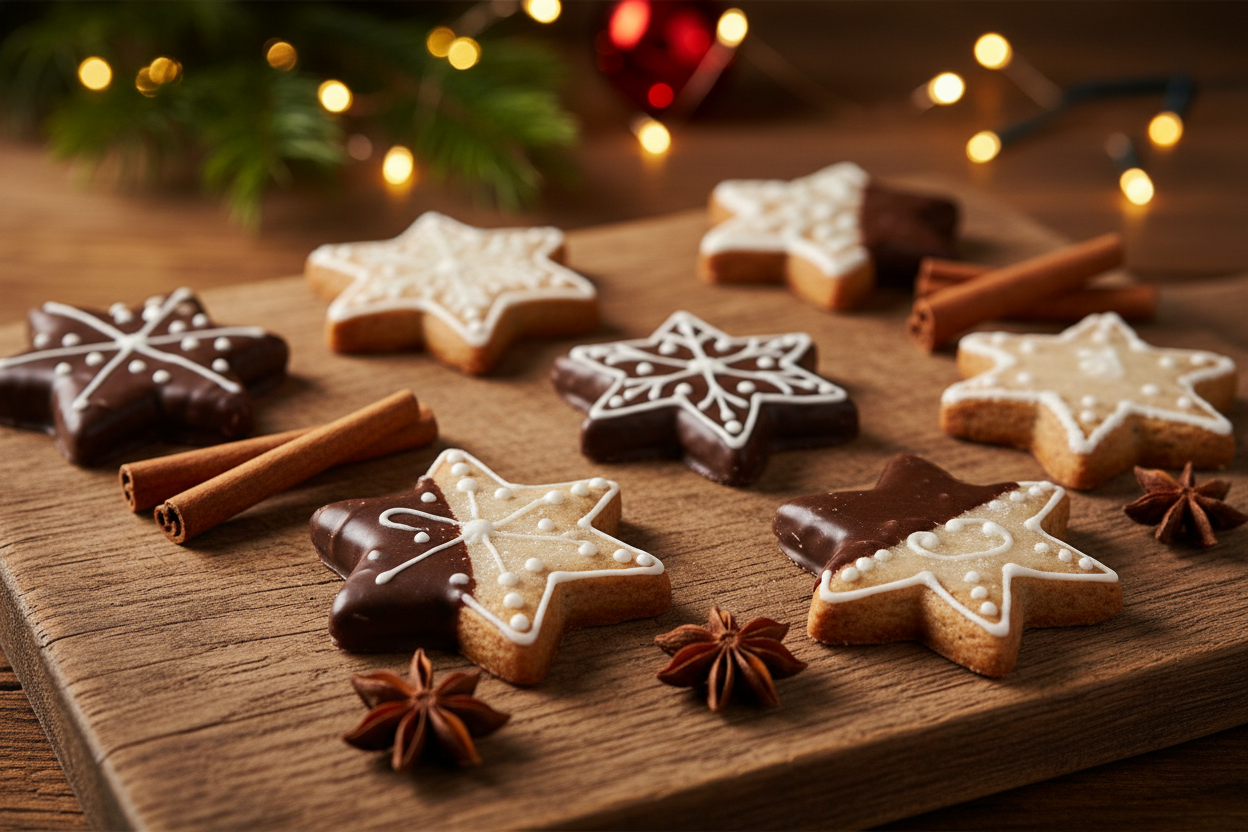 Einzigartige Backmischung für Perfekte Lebkuchen Sterne