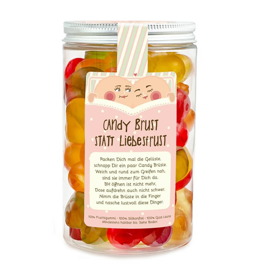 Candy Brüste Naschdose M Fruchtgummi Geschenkdose für JGA - Bild 2