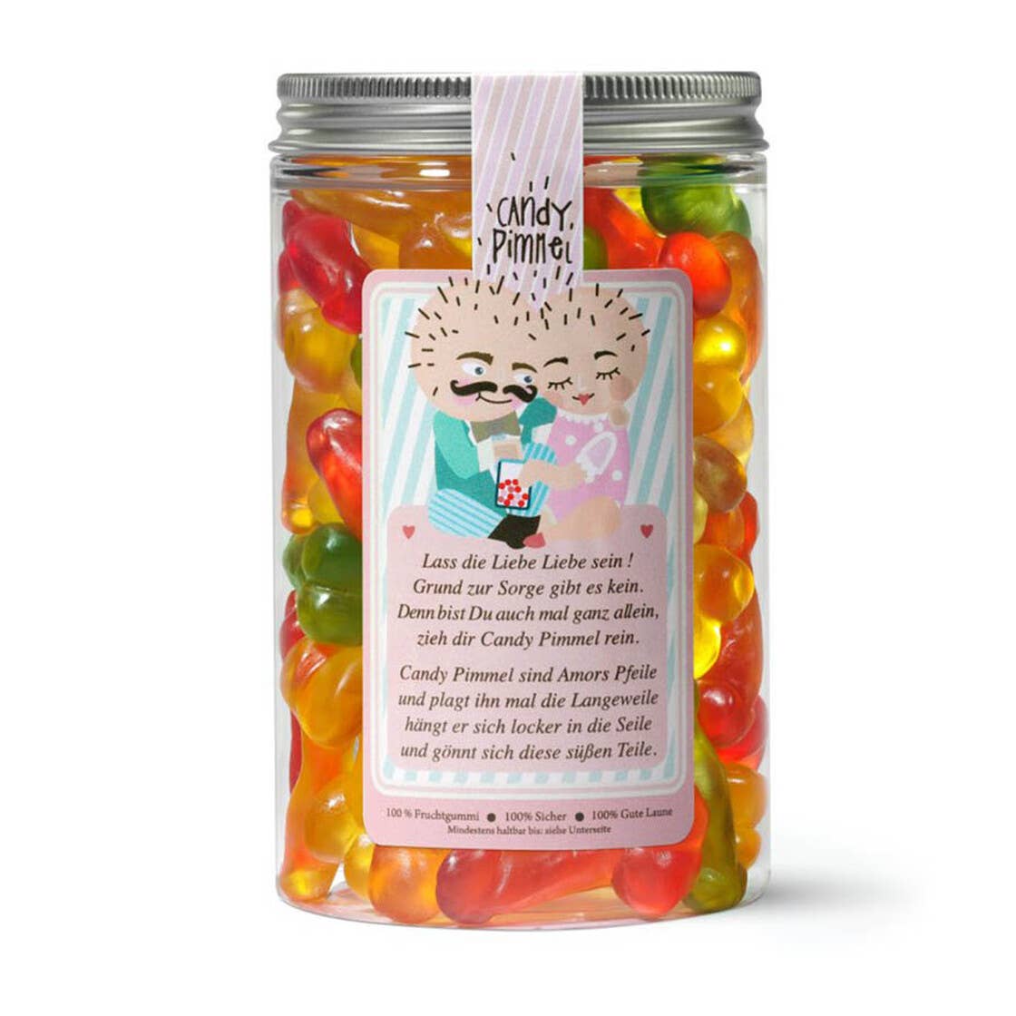 Candy Pimmel Naschdose M Fruchtgummi Penis Geschenkdose JGA - Bild 2