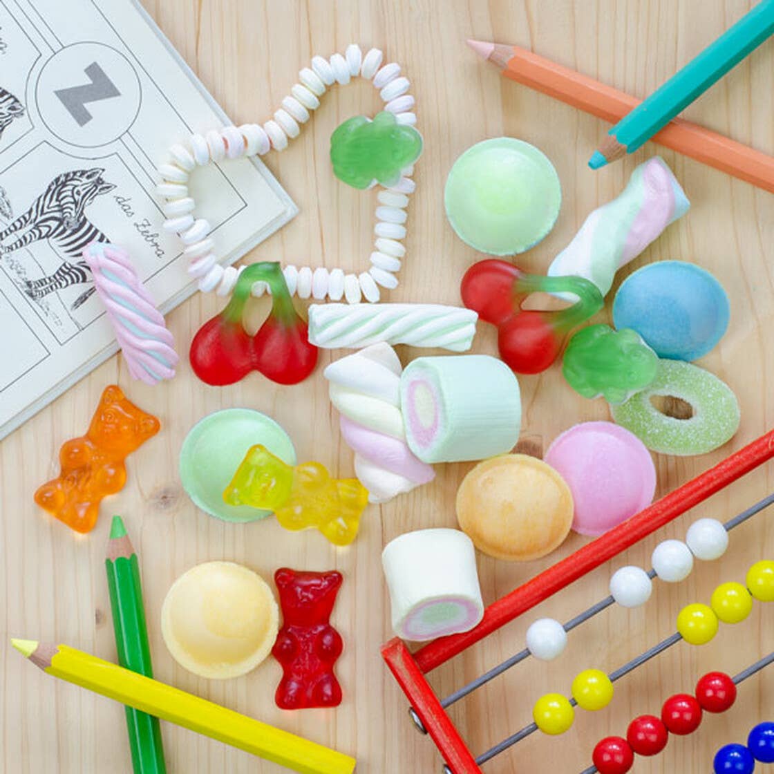Zuckertüte Einschulung Bunte Süßigkeiten Mischung Kinder - Bild 4