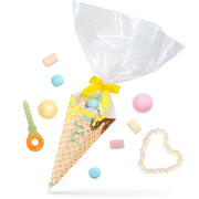 Zuckertüte Eistüte vegan Bunte Süßigkeiten Mischung