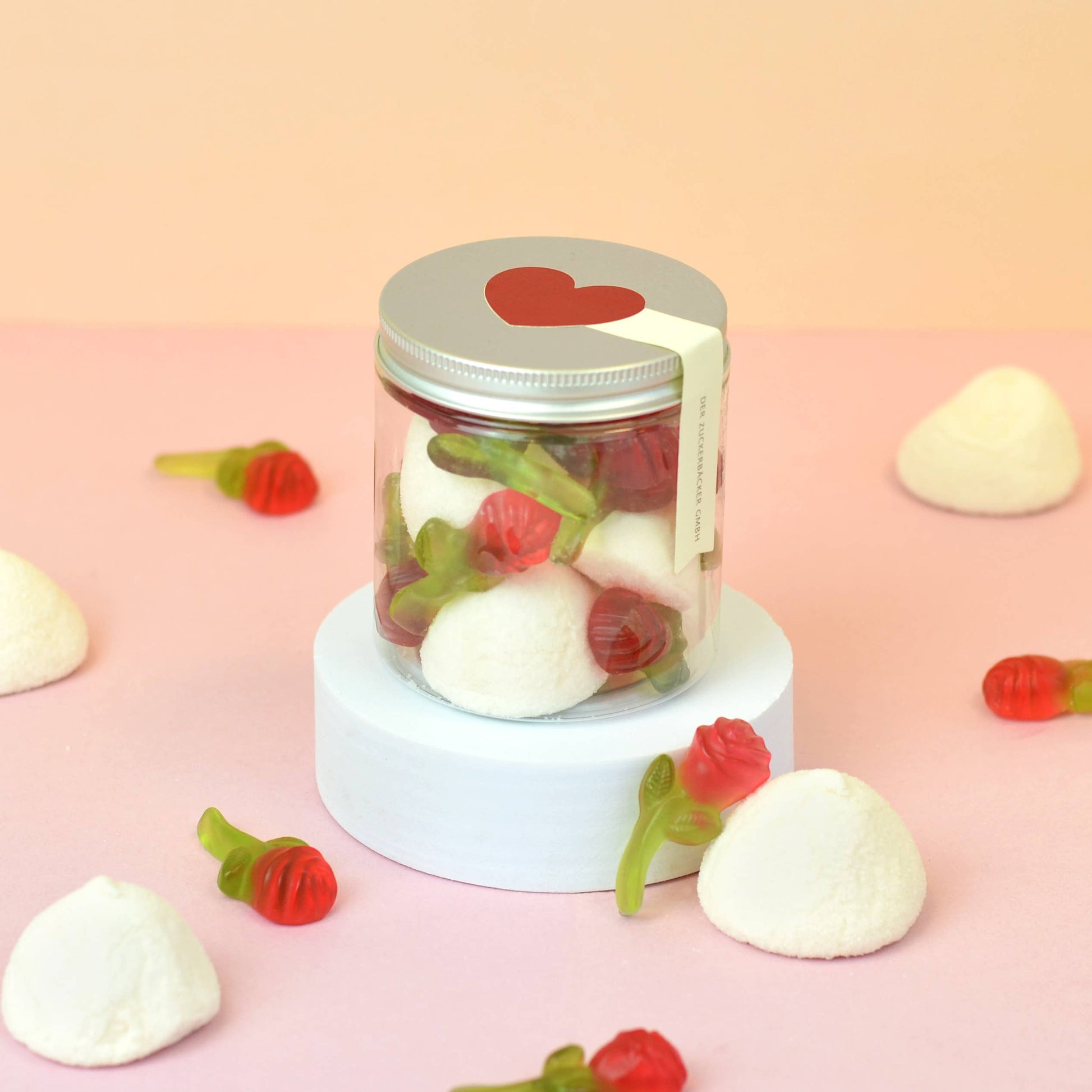 Rosen in der Naschdose Süßigkeiten Geschenkdose Liebe - Bild 4