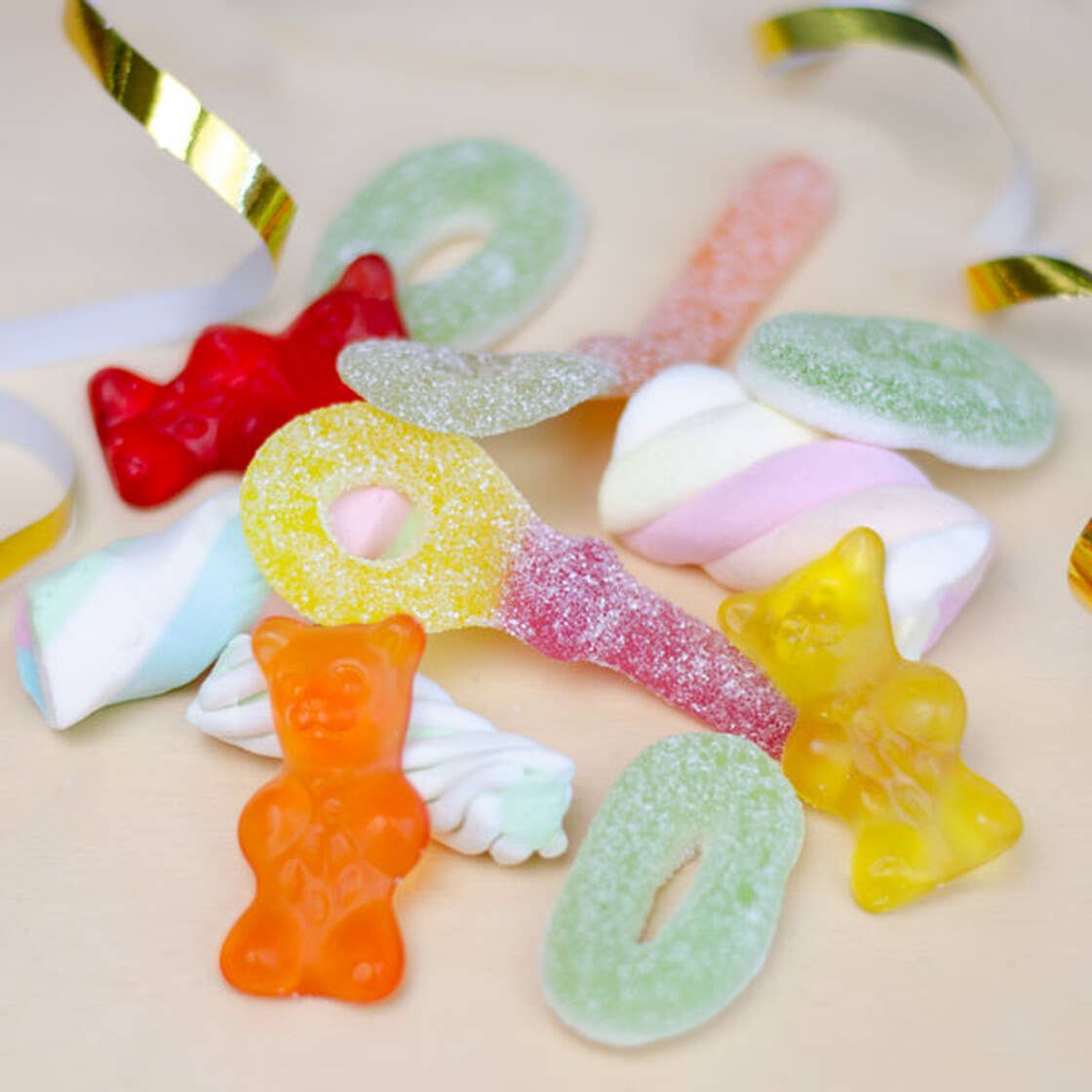 Naschbeutel Happy New Year Süßigkeiten Mischung - Bild 3