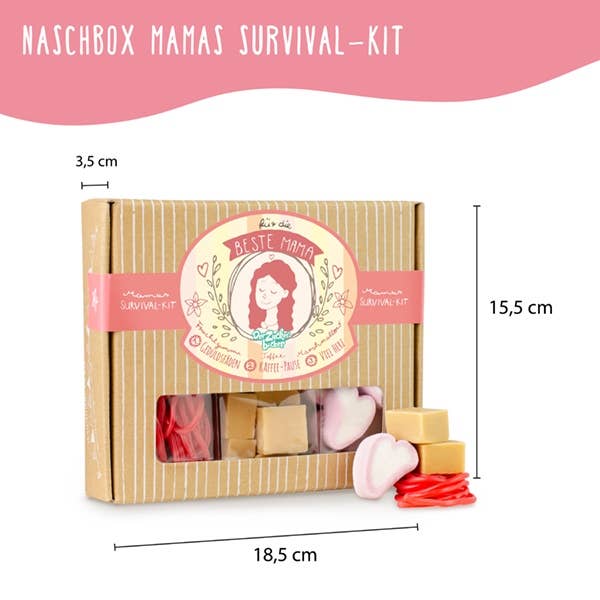 Naschbox Mamas Survival Kit Geschenkset Muttertag - Bild 5