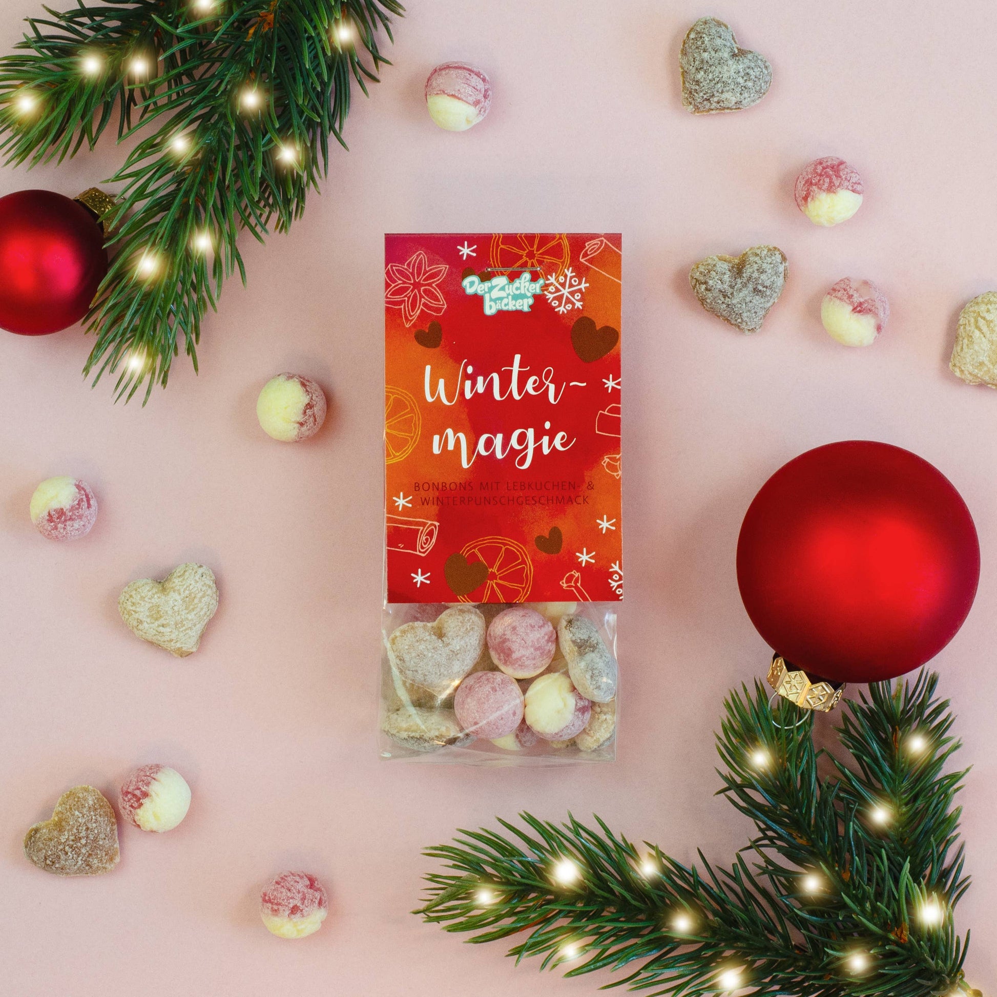 Naschbeutel Wintermagie Lebkuchen & Punsch Bonbon Mischung - Bild 3