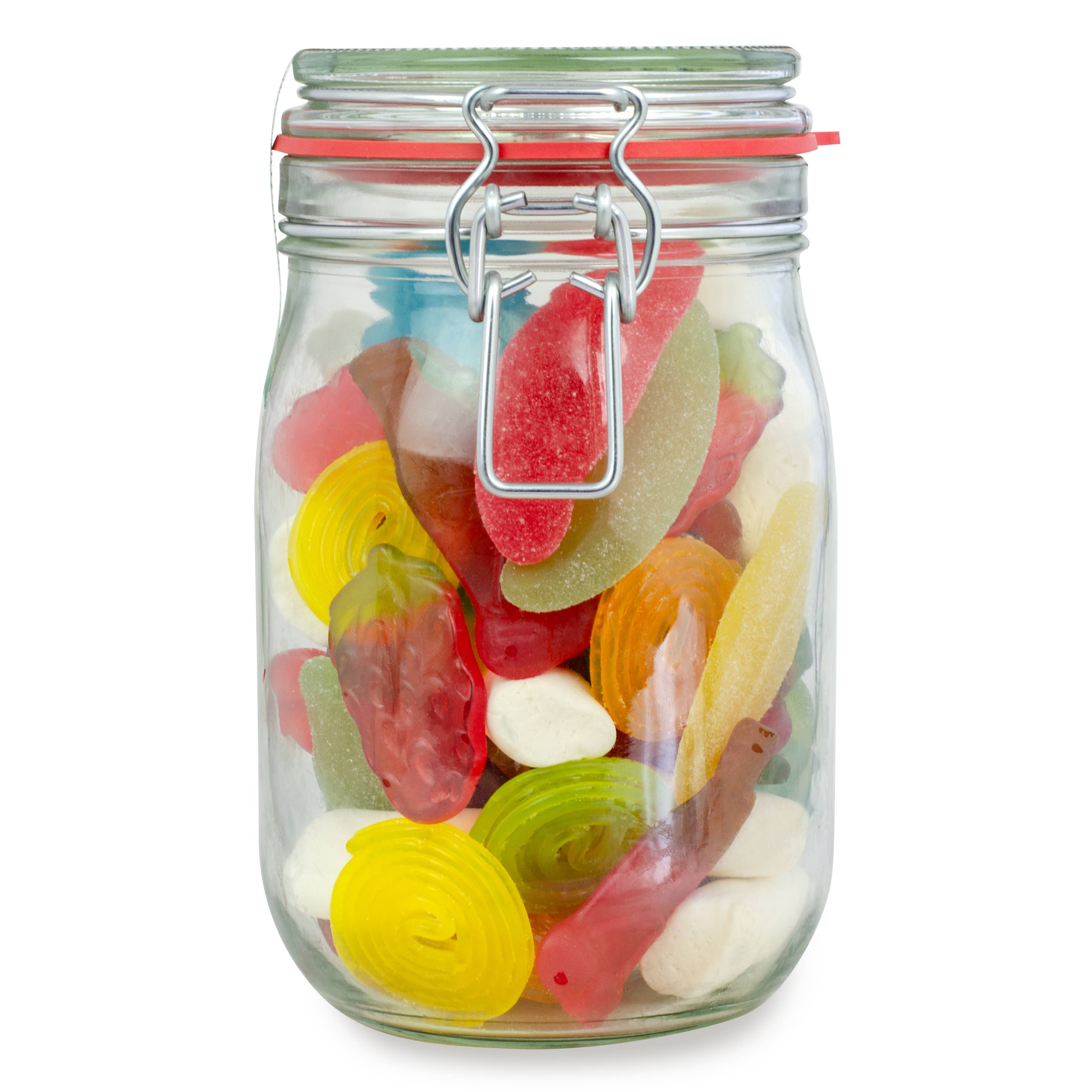 Midi Glas Veggie Bunte Süßigkeiten Mischung Vegetarisch - Bild 2