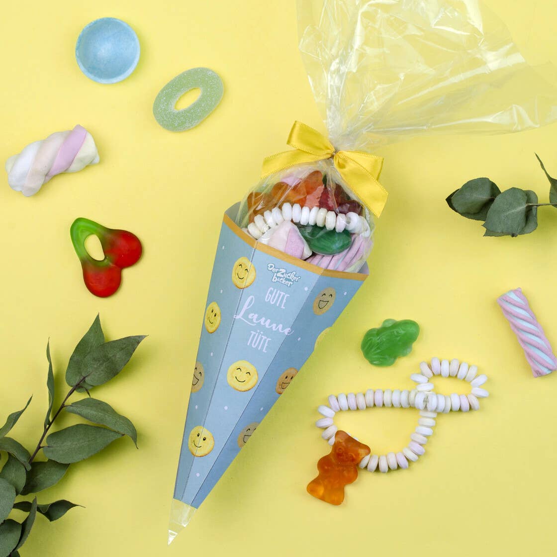 Zuckertüte Gute Laune Bunte Süßigkeiten Mischung - Bild 2