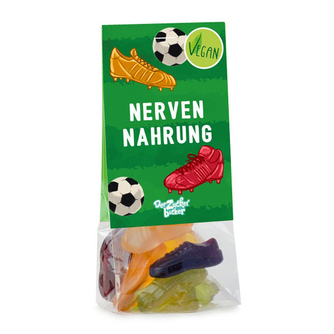 Naschbeutel Nervennahrung Fruchtgummi Vegan