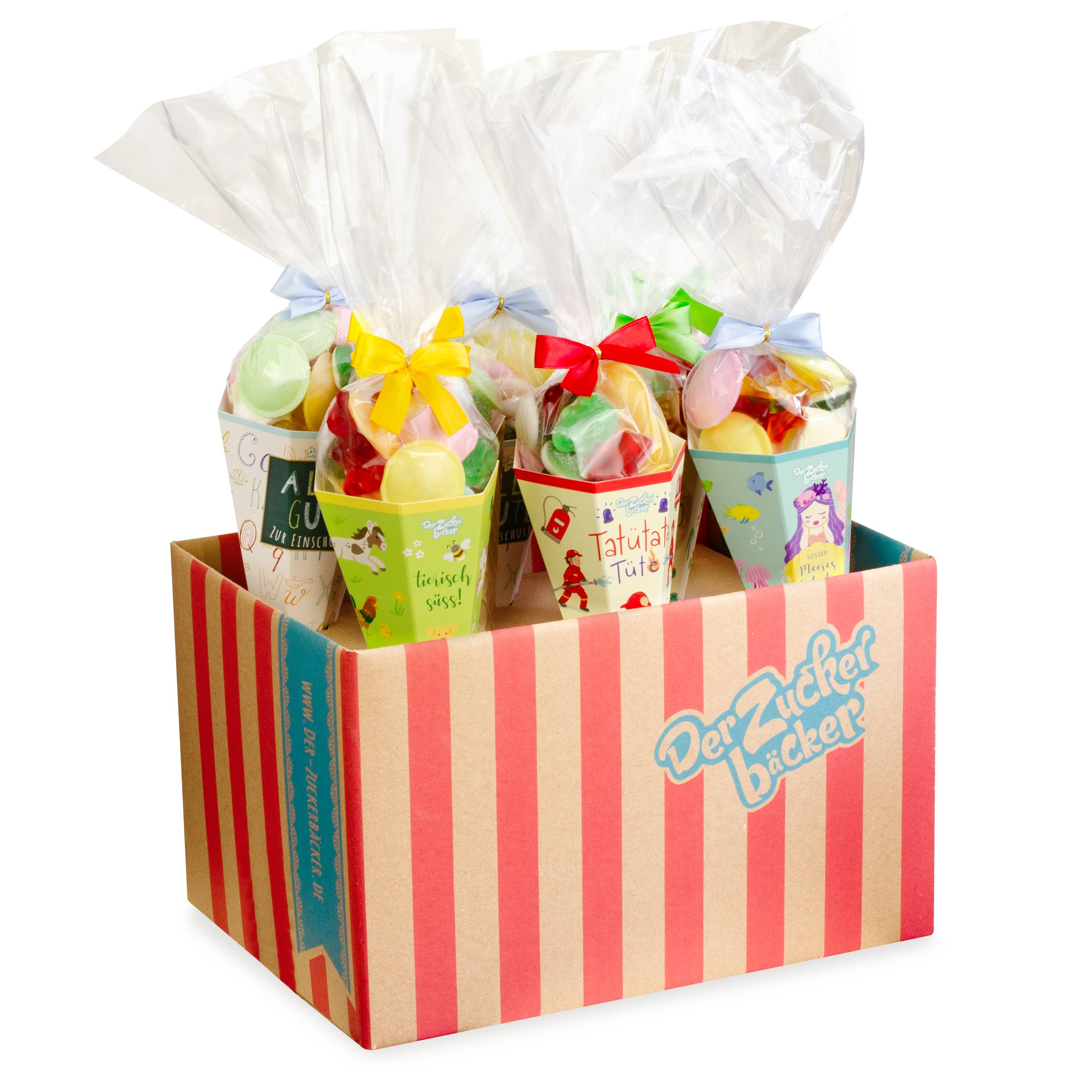 Theken Display für Zuckertüten Karton + Inlay