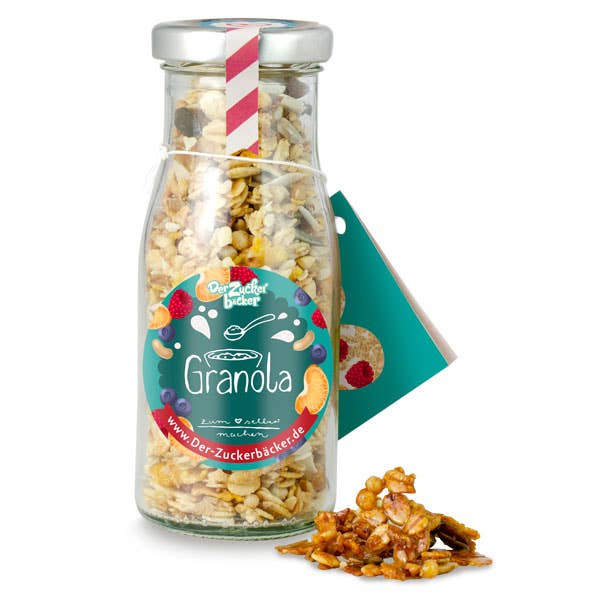 Do It Yourself Granola In Der Flasche Müsli Nuss Mix