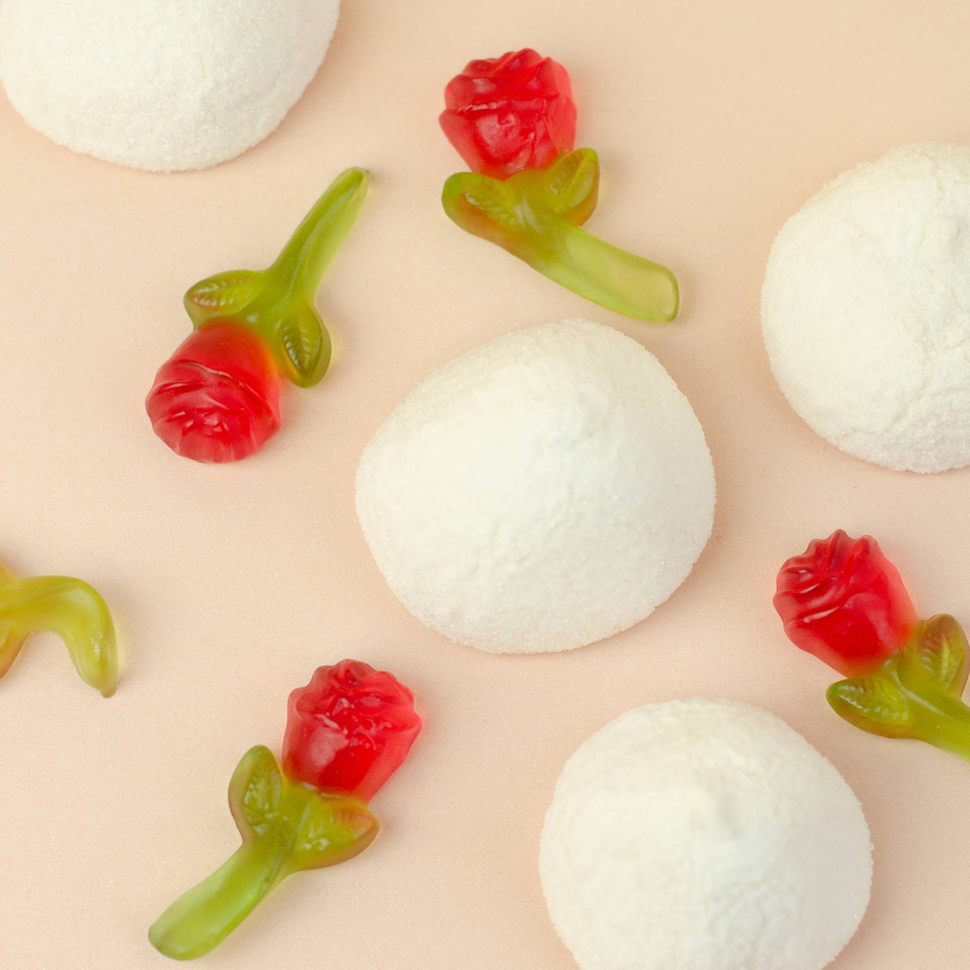 Rosen in der Naschdose Süßigkeiten Geschenkdose Liebe - Bild 3