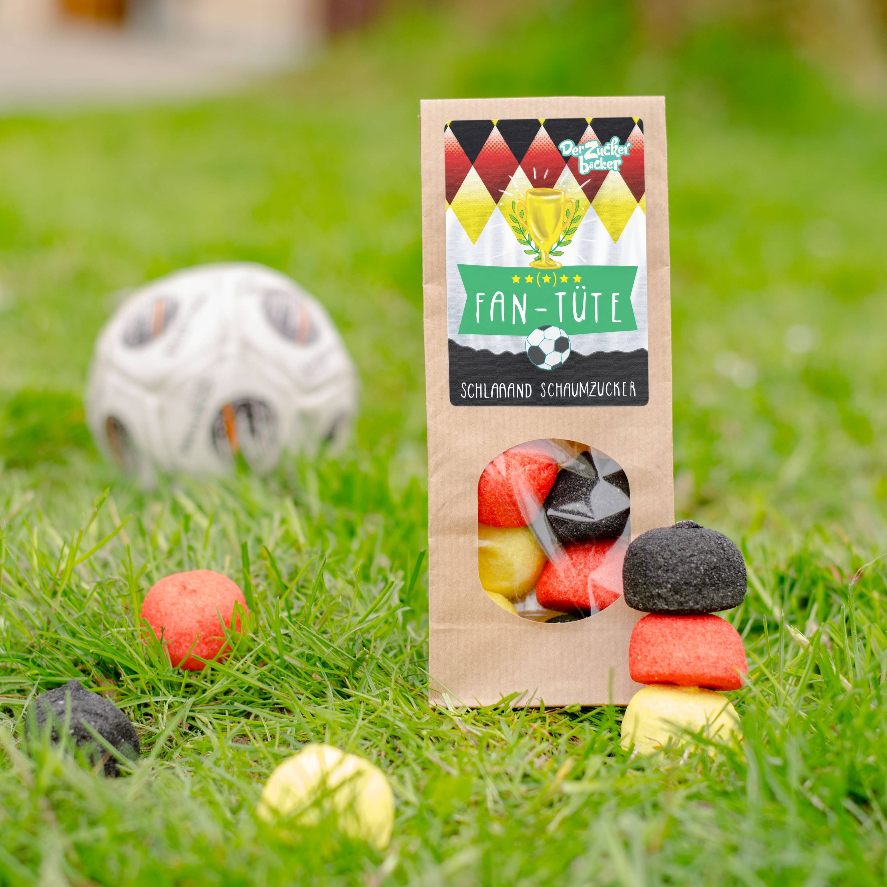 Wundertüte Fan Marshmallow Fussball Mäusespeck Deutschland - Bild 3