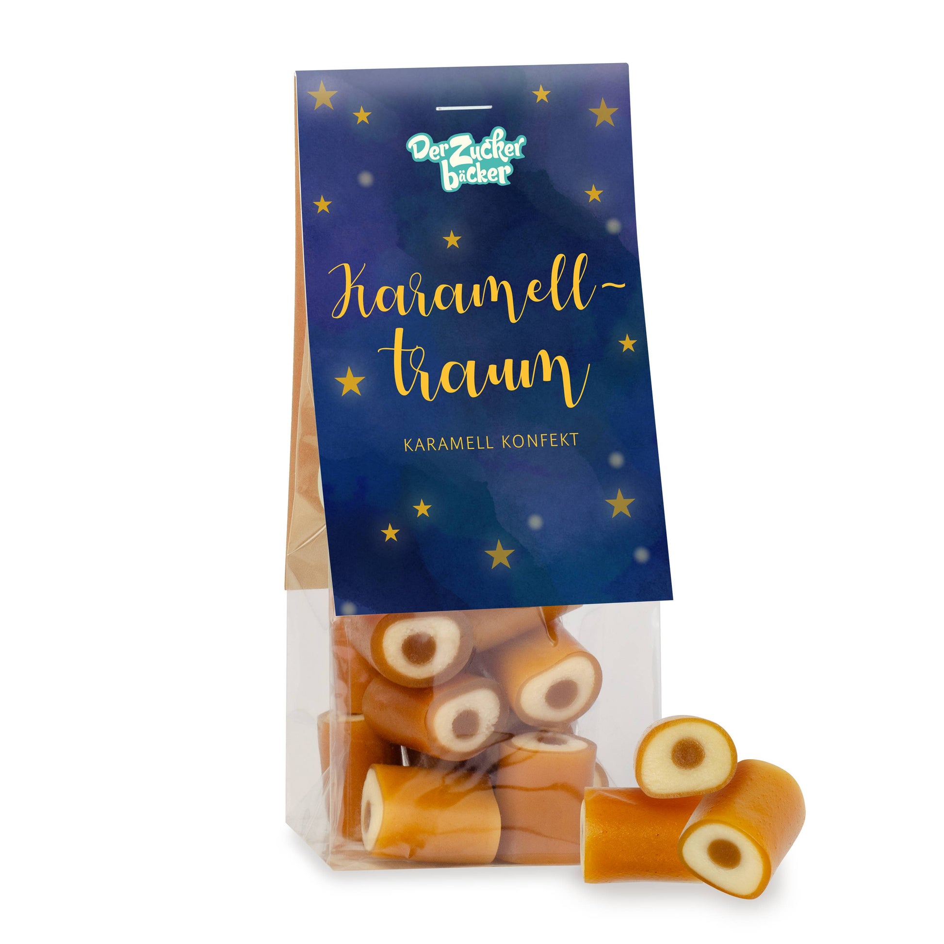 Naschbeutel Karamell Traum Karamell Konfekt zu Weihnachten
