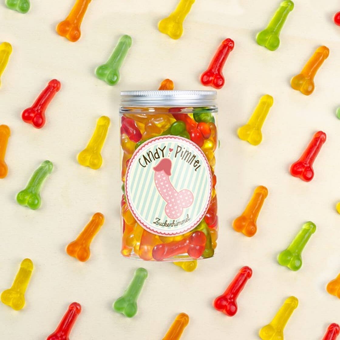Candy Pimmel Naschdose M Fruchtgummi Penis Geschenkdose JGA - Bild 4