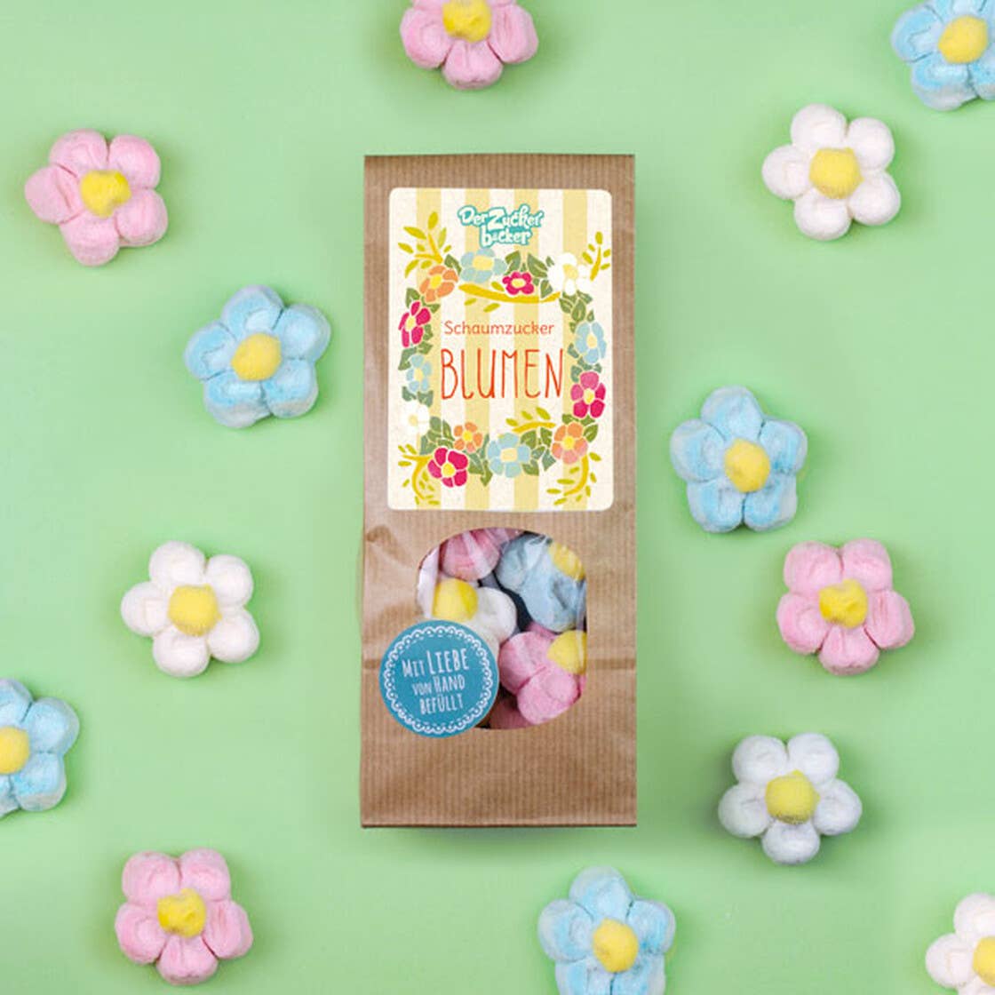 Wundertüte Schaumzucker Blumen Bunte Marshmallows - Bild 2