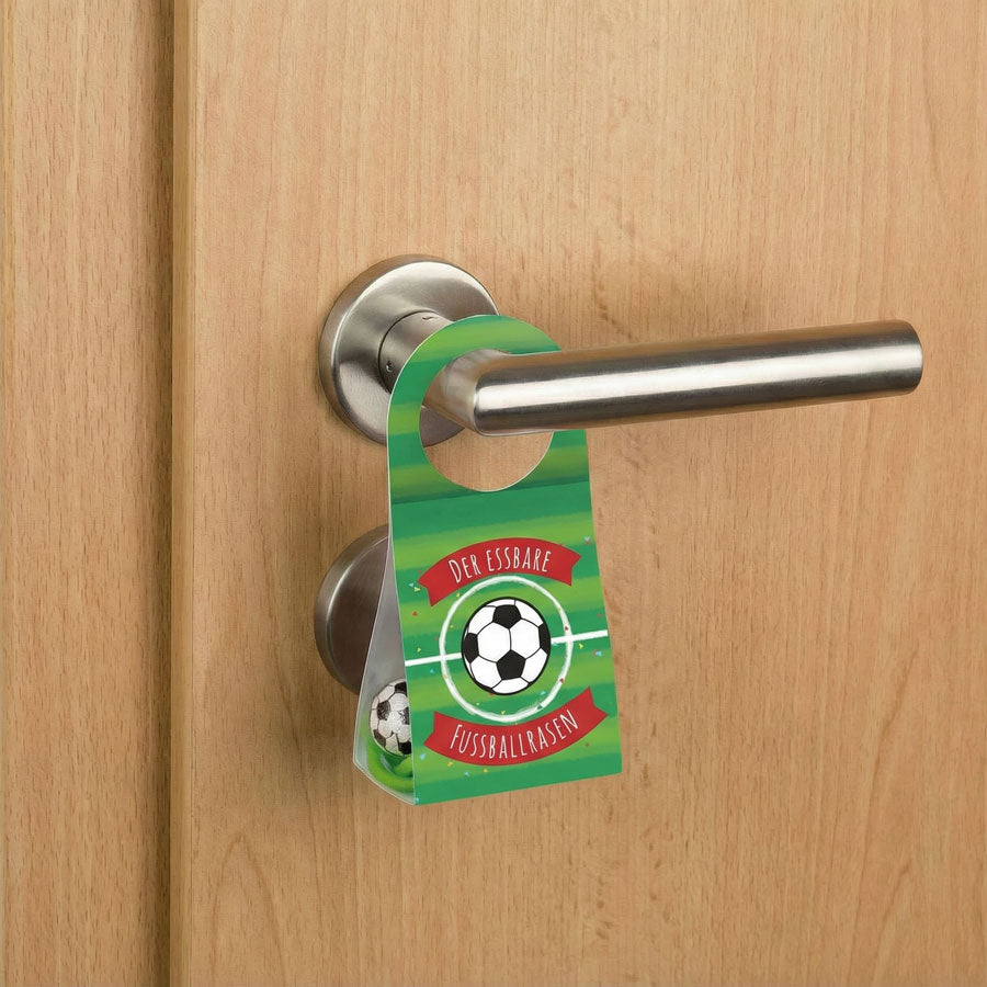 Türanhänger Fußballrasen
