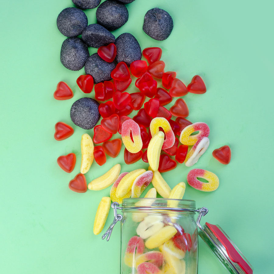 Bügelglas Süsser Halbzeit Snack