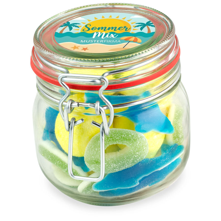 Bügelglas M Sommer Mix