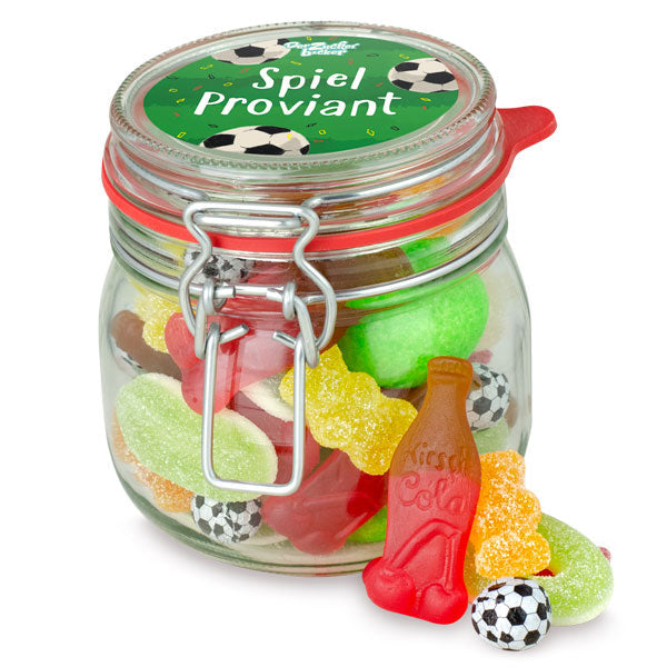 Muster - Bügelglas M Spielproviant