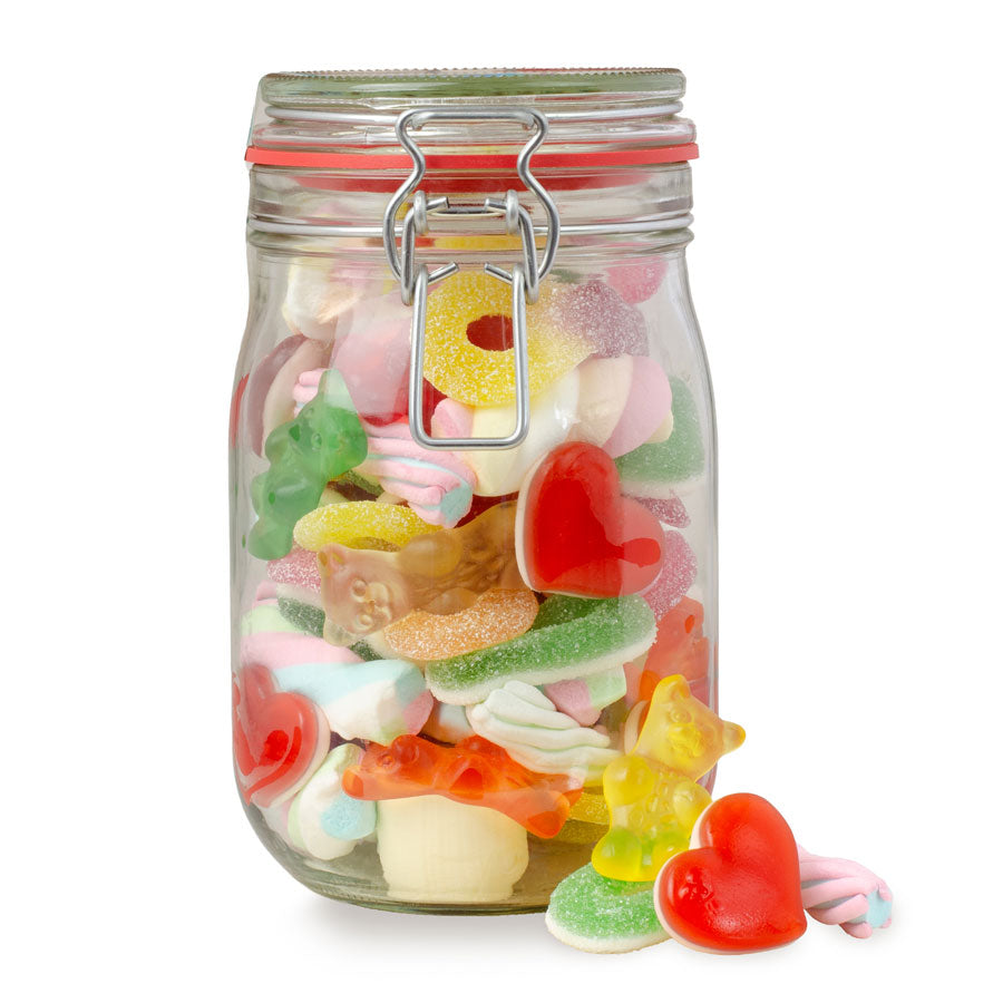 Midi Glas Beste Mama Süßigkeiten Mischung zum Muttertag