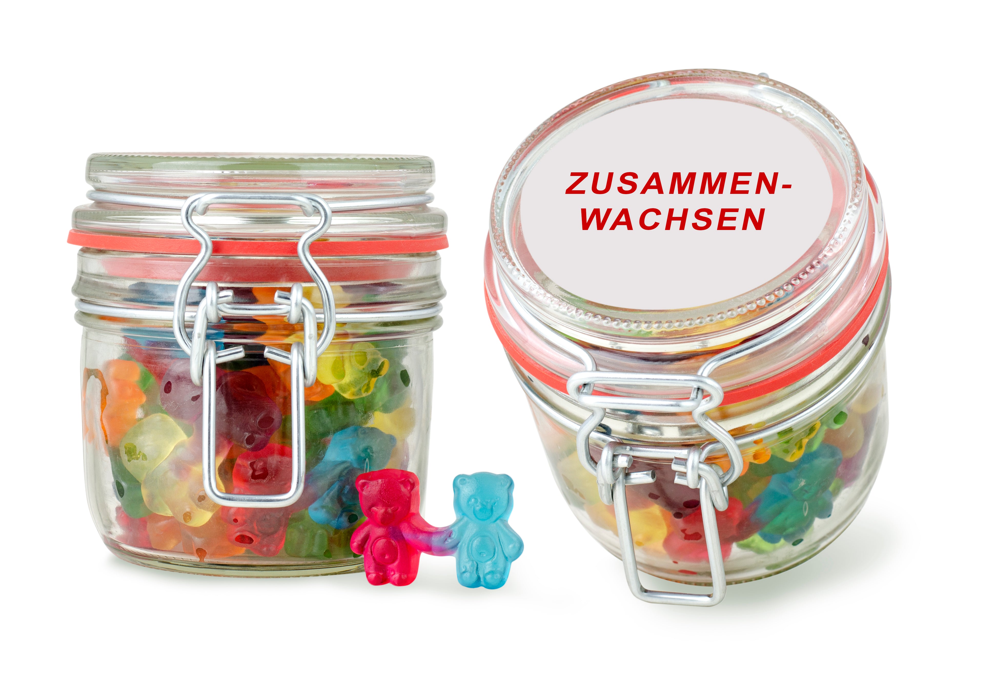 Bügelglas S Zusammenwachsen