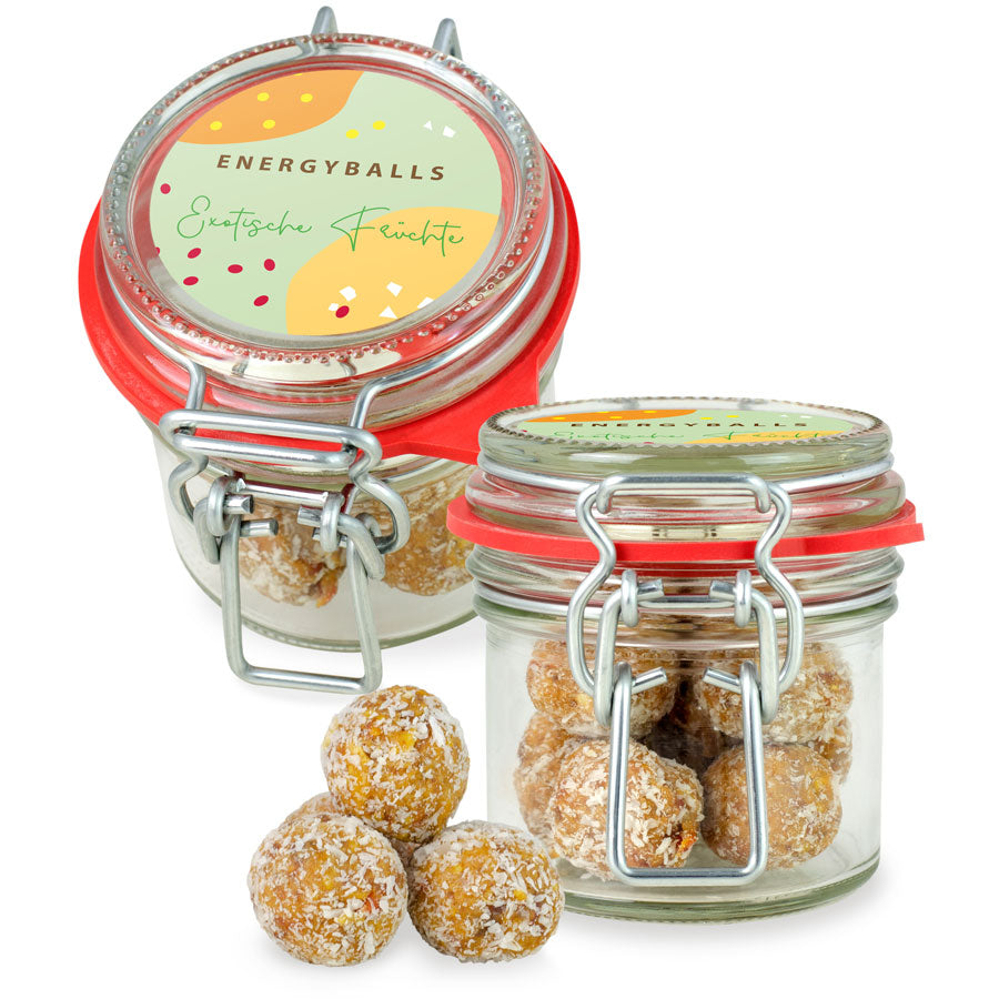 Bügelglas XS Energyballs Exotic