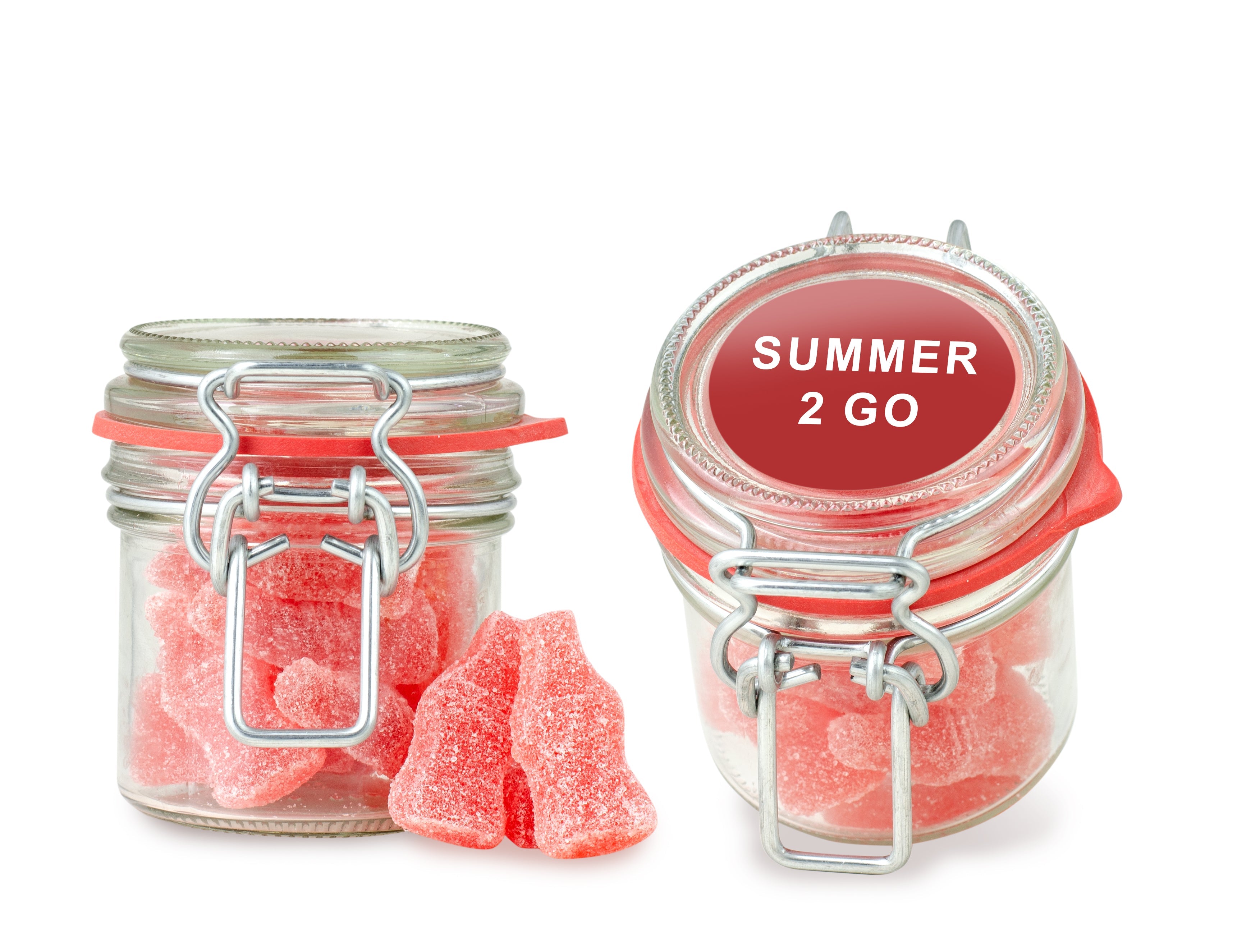 Muster - Bügelglas XS Summer 2 Go