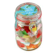 Midi Glas Anti Stress Bunte Süßigkeiten Mischung Geschenk