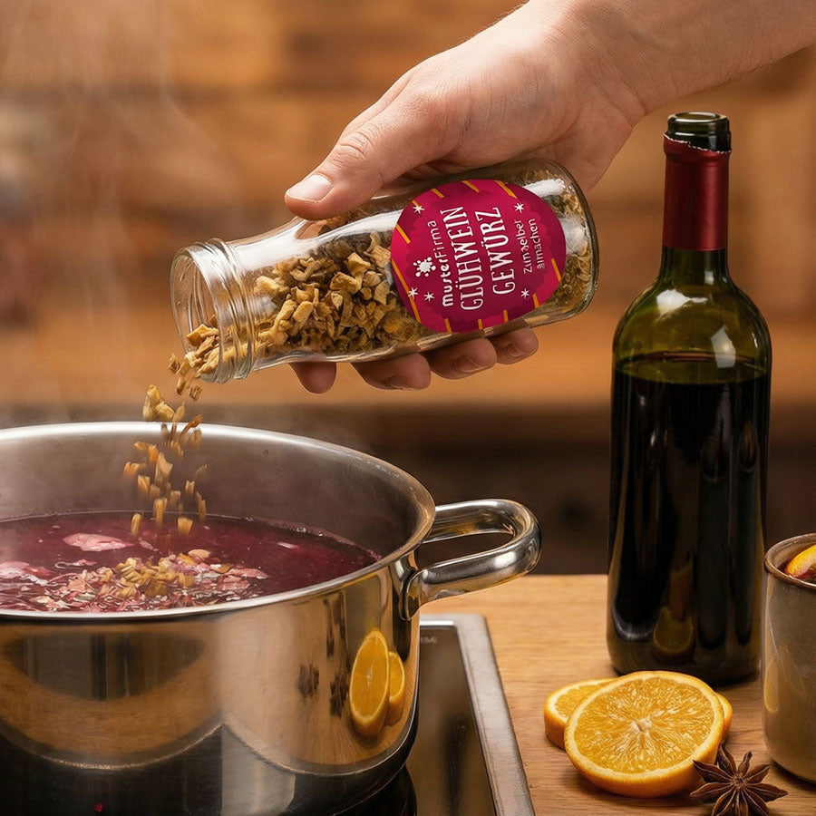 DIY Flasche - Glühweingewürz