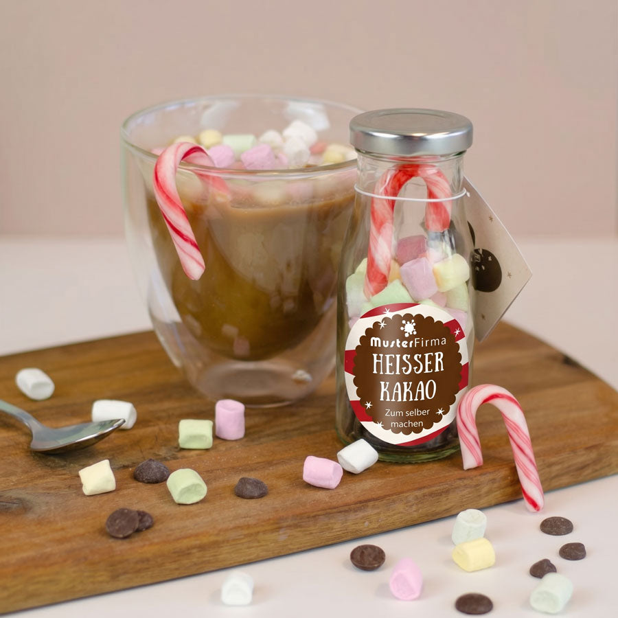 DIY Flasche - Heisser Kakao