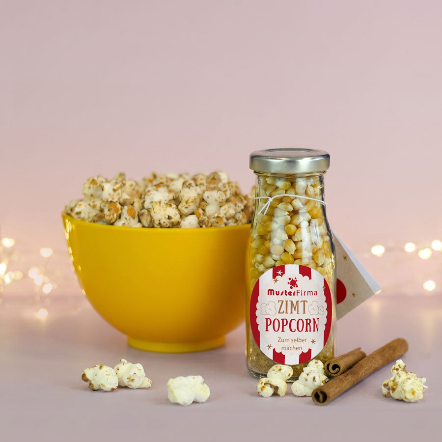 DIY Flasche - Zimt Popcorn