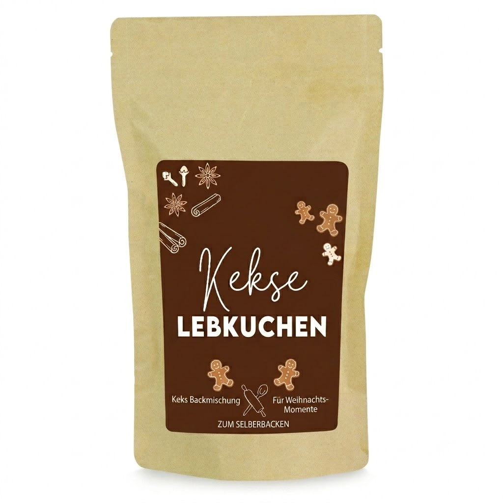 Ecobag L Lebkuchen mit Firmenlogo – Traditionelles Weihnachtsgeschenk