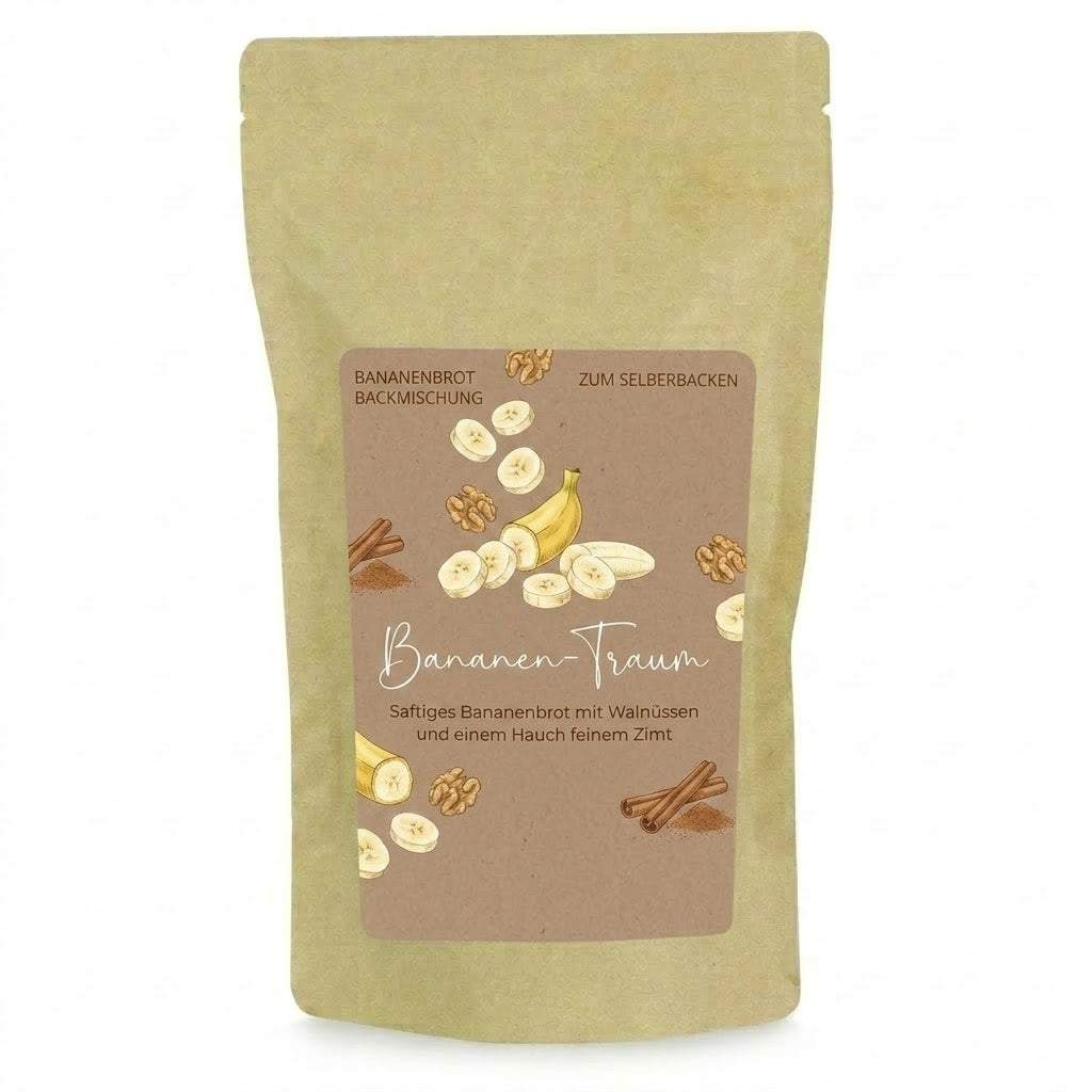 Ecobag L Backmischung Bananenbrot mit Logo