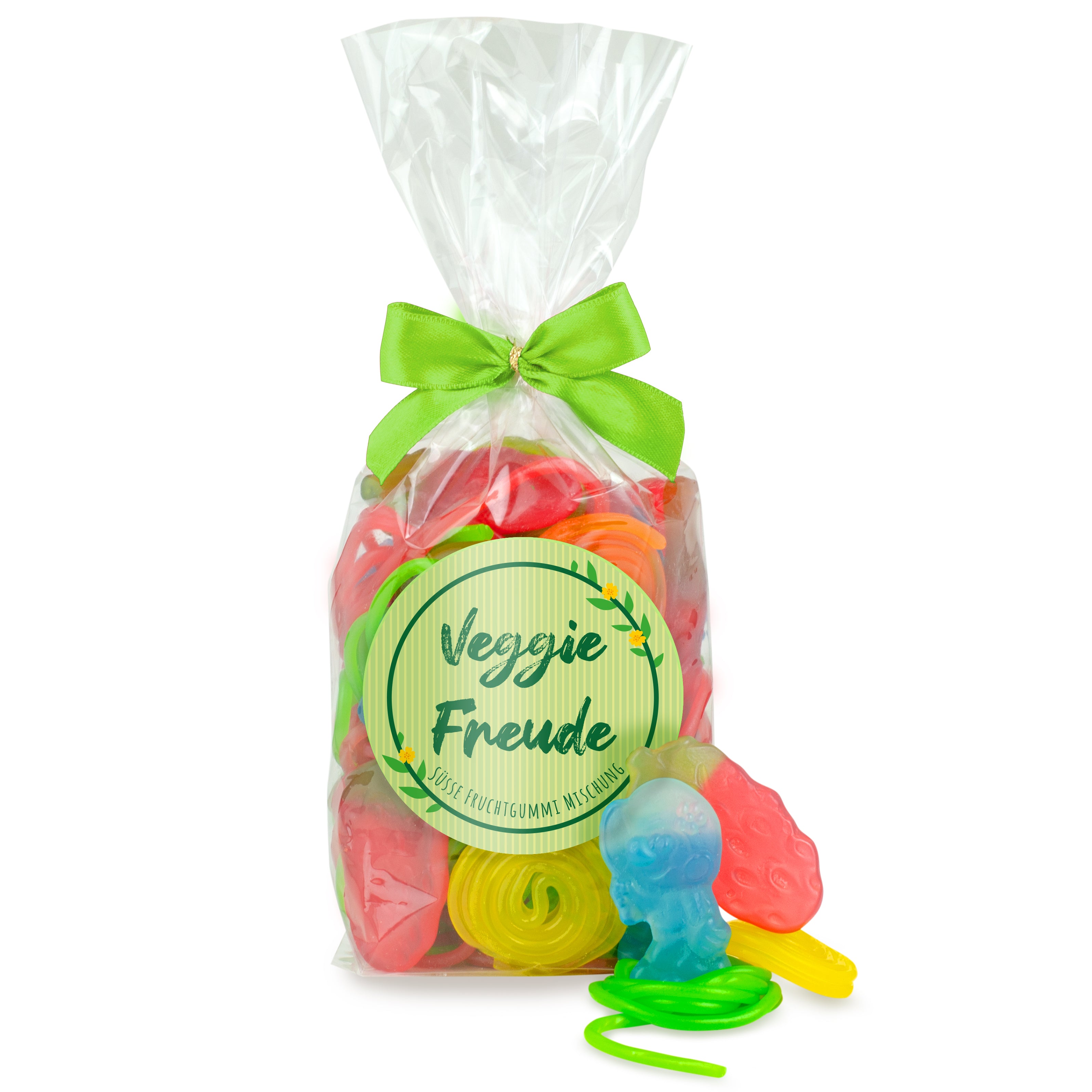 Flachbeutel M Veggie Freude