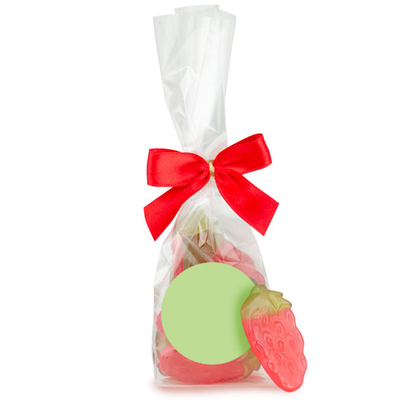 Muster - Flachbeutel S Erdbeeren Veggie