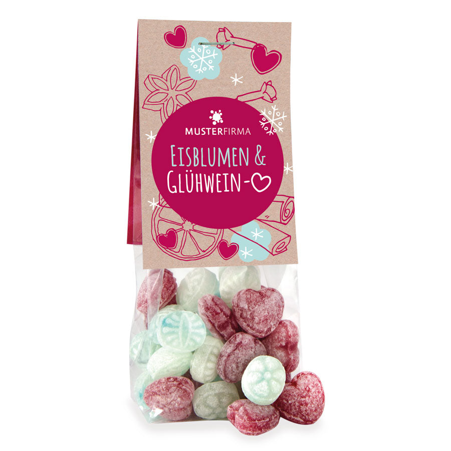 Naschbeutel Eisblumen & Glühwein