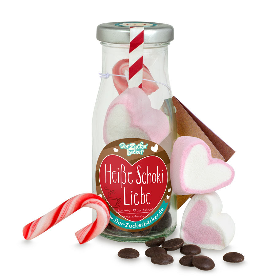 Do It Yourself Heisse Schokolade „Liebe“ in Der Flasche Trinkschokolade