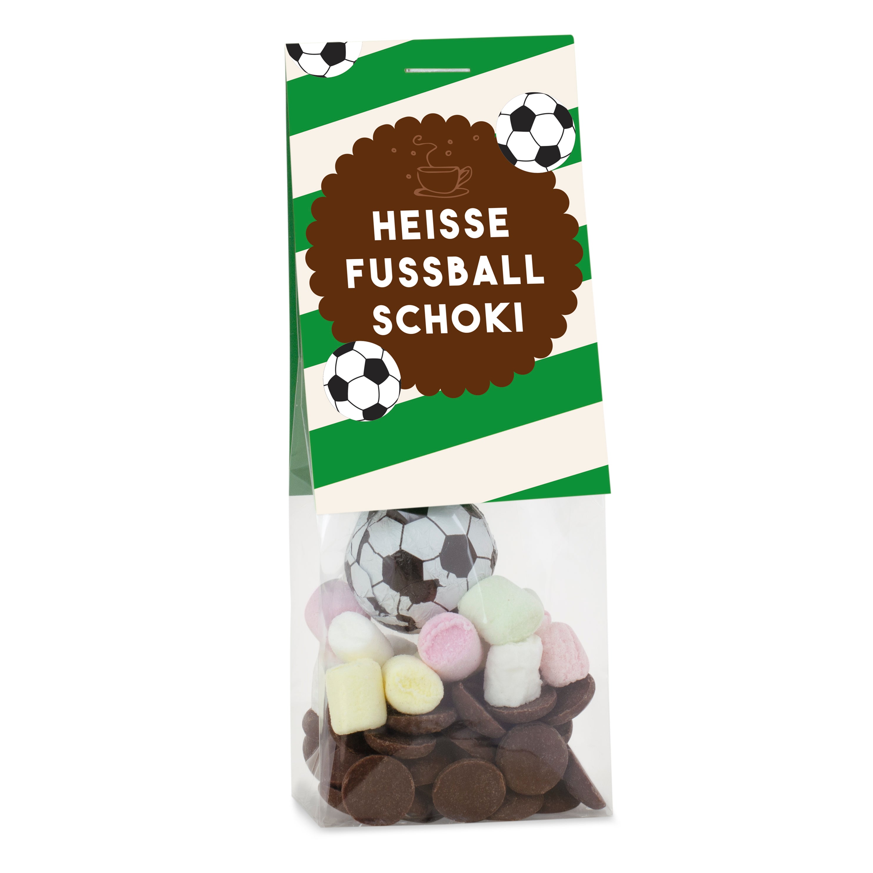 Naschbeutel Heisse Fussball Schoki