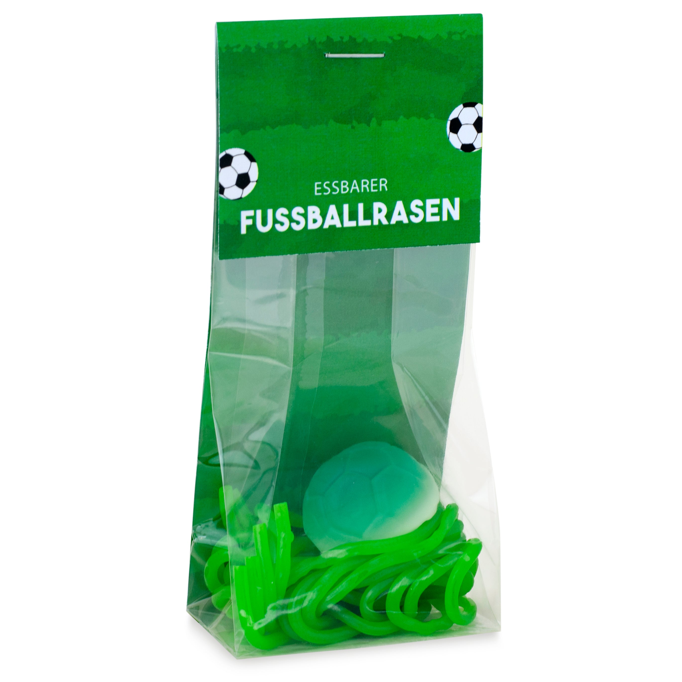 Naschbeutel Fruchtgummi Fussballrasen