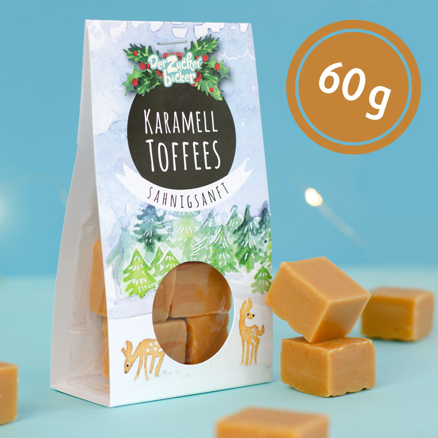 Naschportion Karamell Toffees Sahne Vanille