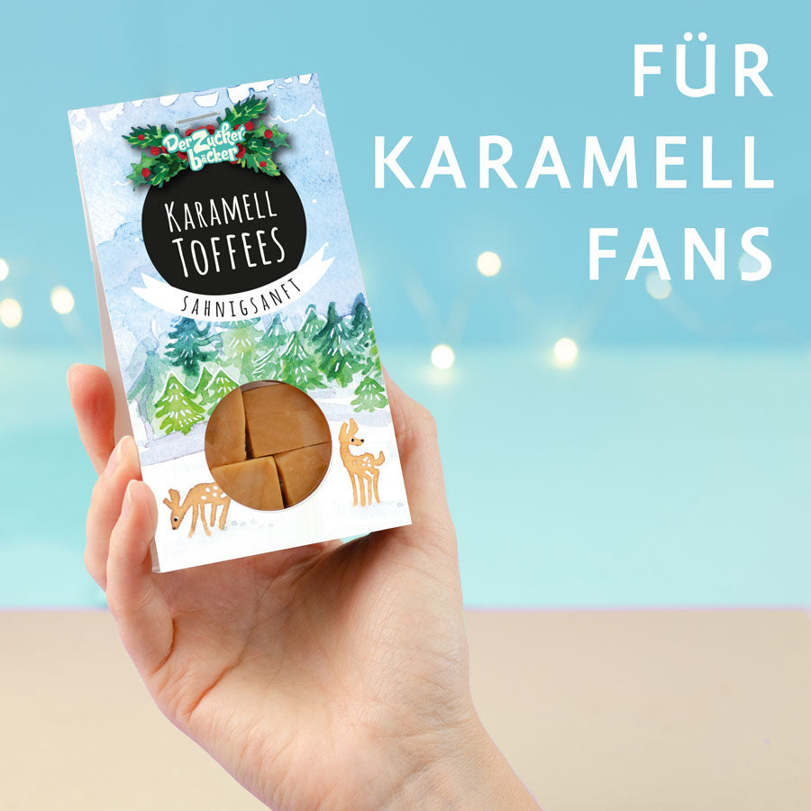 Naschportion Karamell Toffees Sahne Vanille