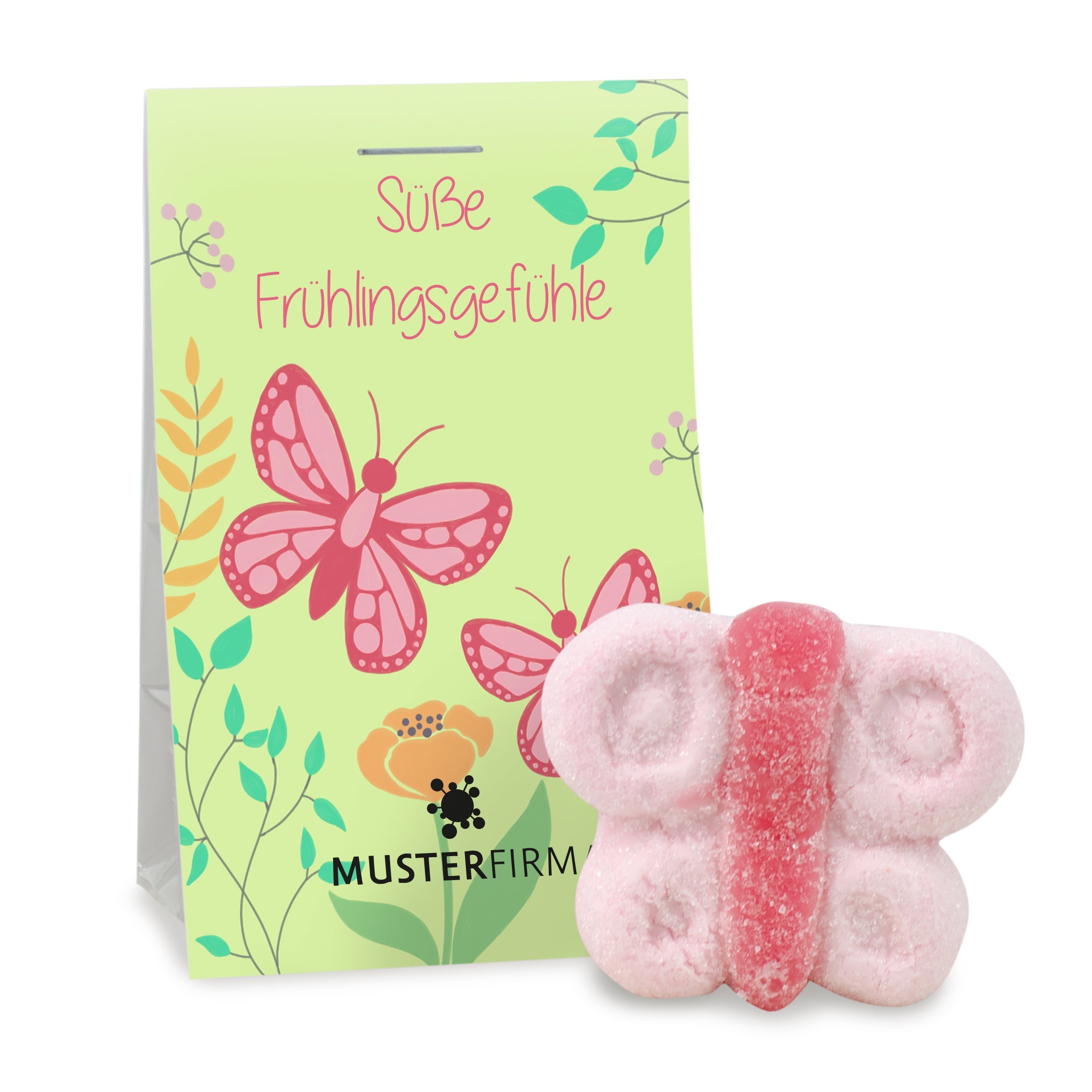 Muster - Naschtaschen Schmetterling