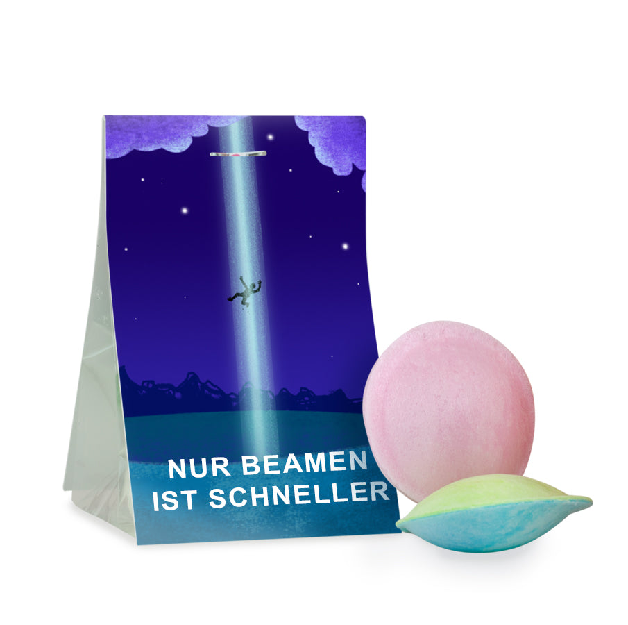 Muster - Naschtasche Brause Ufos