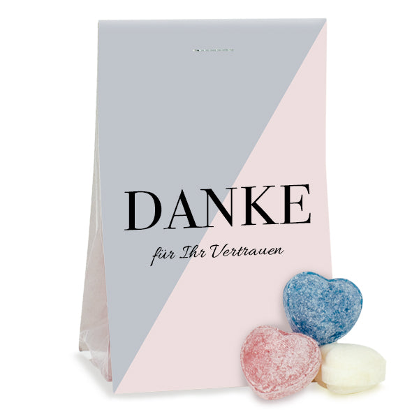 Muster - Naschtaschen Bonbon Herzen
