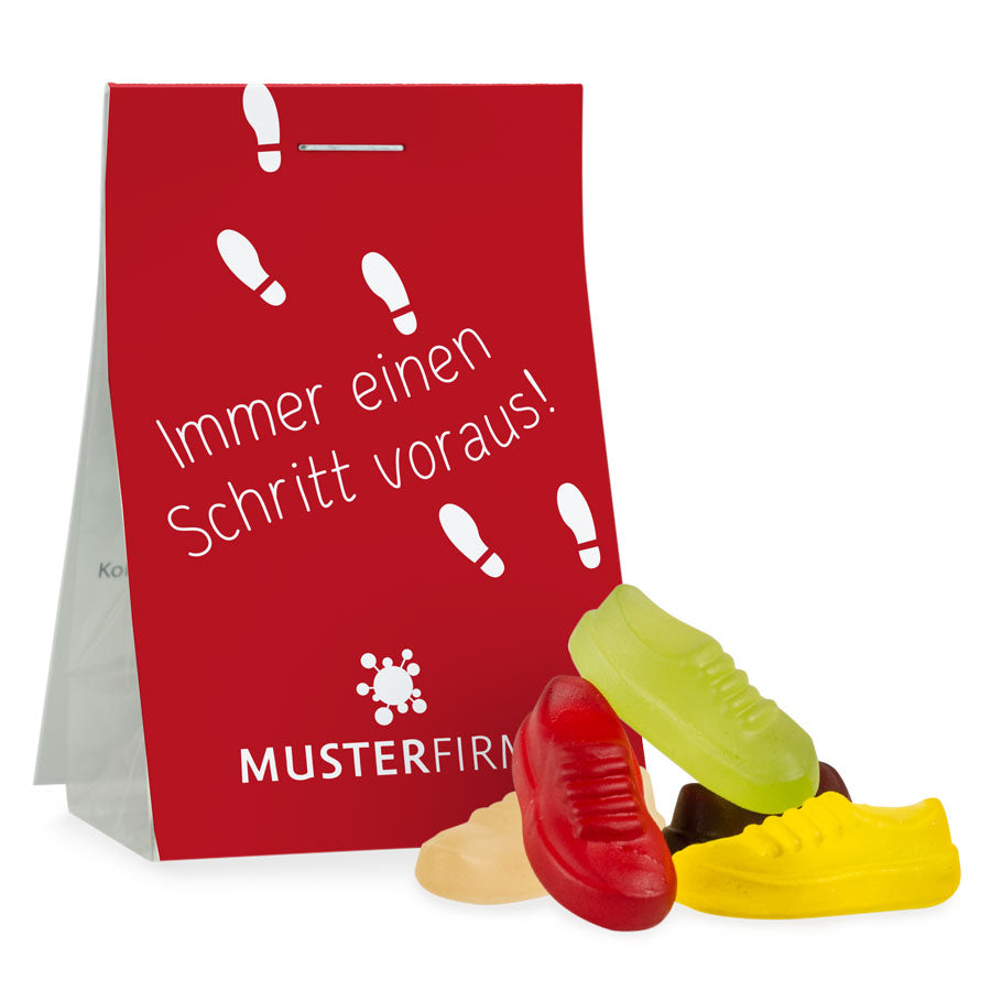 Naschtaschen Schritt voraus- vegane Schuhe