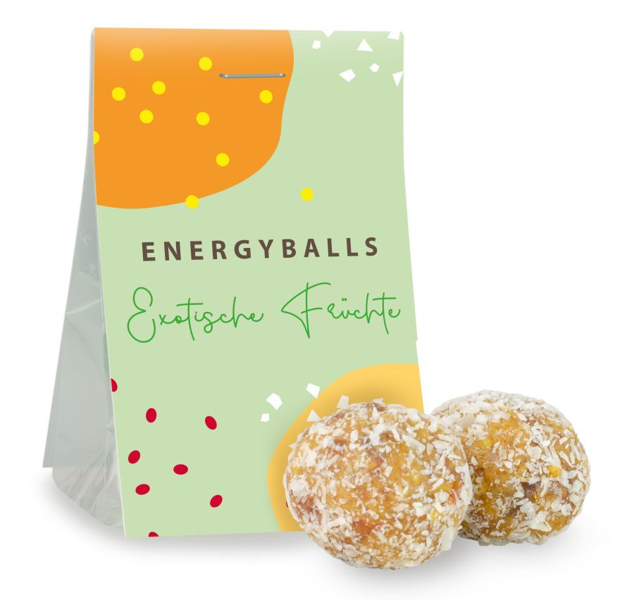 Muster - Naschtaschen Energyballs Exotic