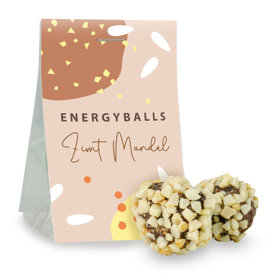 Naschtaschen Energyballs Zimt Mandel