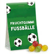 Muster - Naschtaschen Fruchtgummi Fussbälle