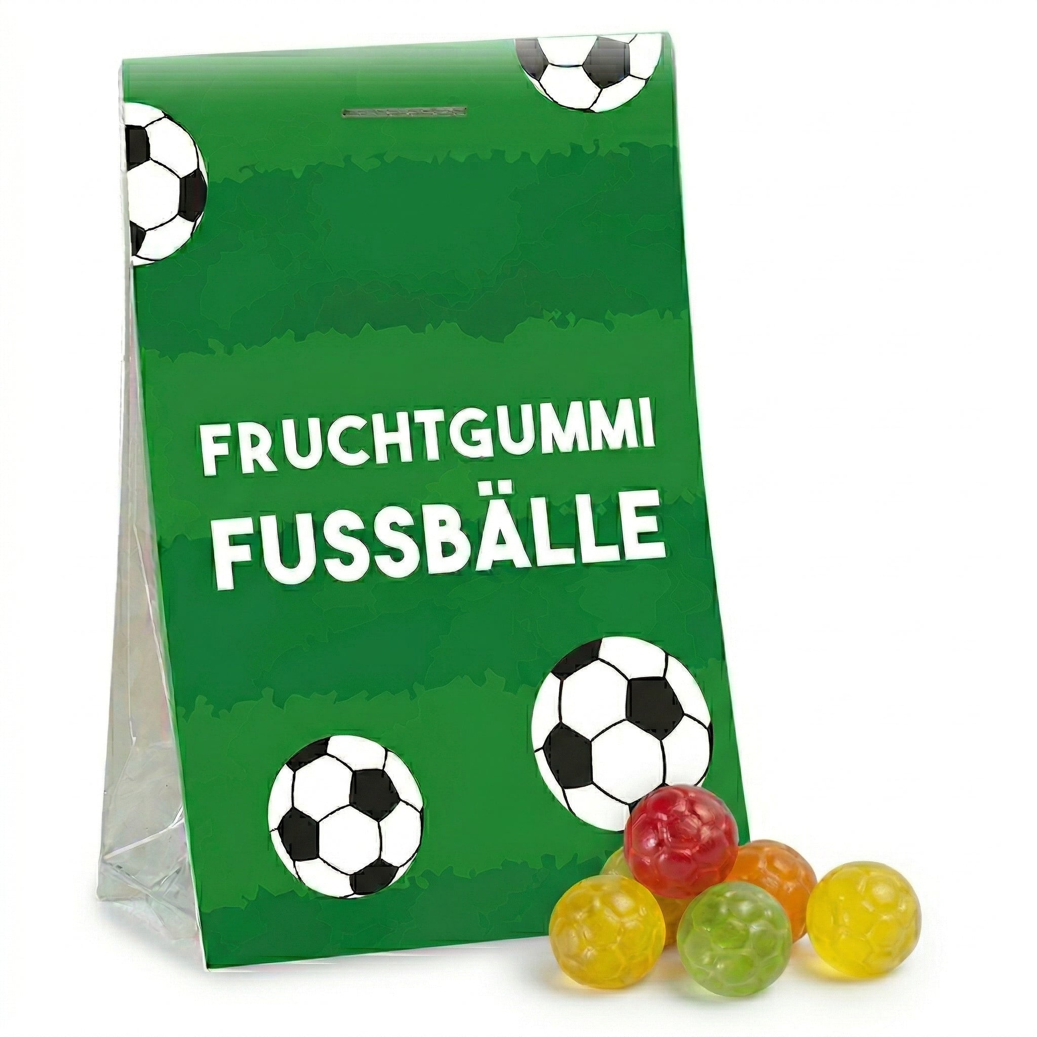 Naschtaschen Fruchtgummi Fussbälle