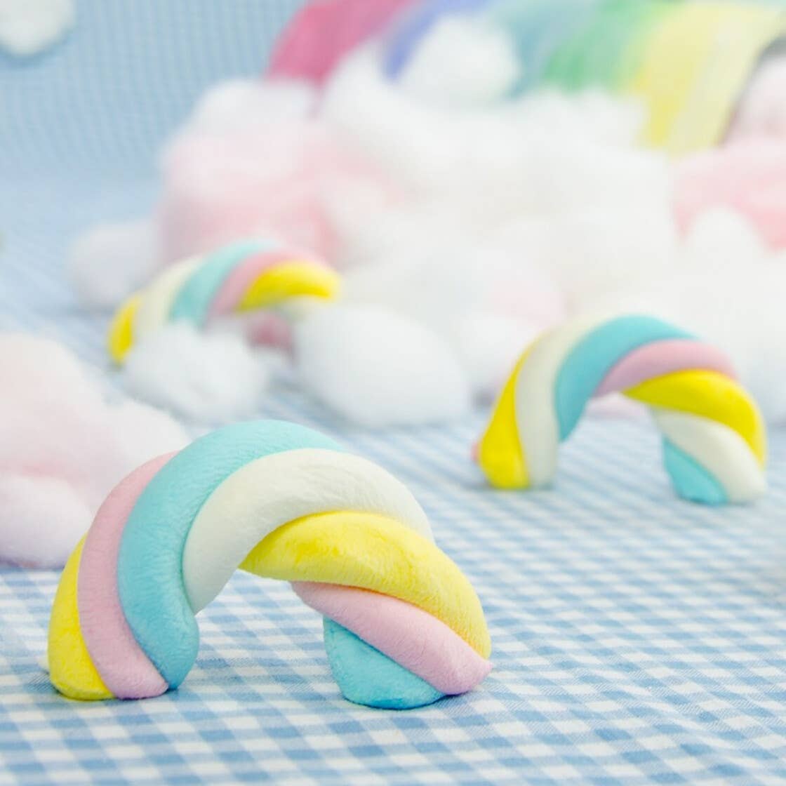 Wundertüte Mini Einhornzöpfe Bunte Marshmallow Spiralen - Bild 3